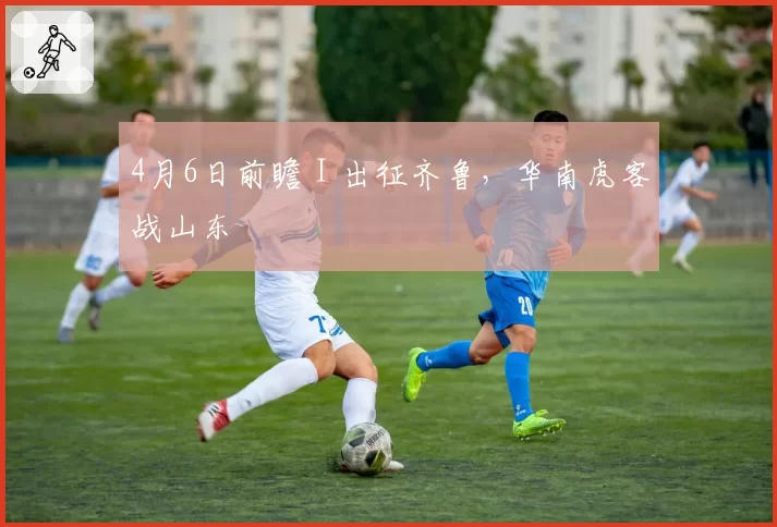 4月6日前瞻 I 出征齐鲁,华南虎客战山东